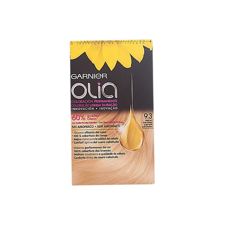 Garnier Olia Permanent Coloring 9,3 Blond Very Light Golden - unisex - Teknashop Ltd