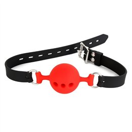 Silicone Breathable Ball Gag S - 4 cm - 8436615000920 - Teknashop Ltd