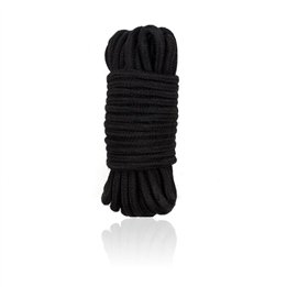 Bondage Cotton Rope 10 Meter Black - 843658379325 - Teknashop Ltd