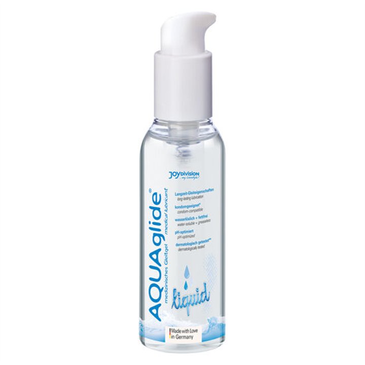 JOYDIVISION AQUAGLIDE - WATERBASED LIQUID LUBRICANT SINGLE DOSE 125 ML - D-218632 - Teknashop Ltd