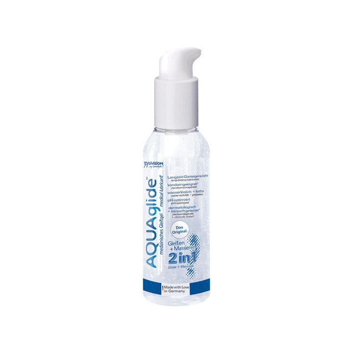 JOYDIVISION AQUAGLIDE - MASSAGE 2 IN 1 125ML - D11740 - Teknashop Ltd