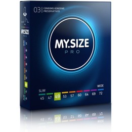 MY SIZE - PRO CONDOMS 49 MM 3 UNITS - D-228861 - Teknashop Ltd