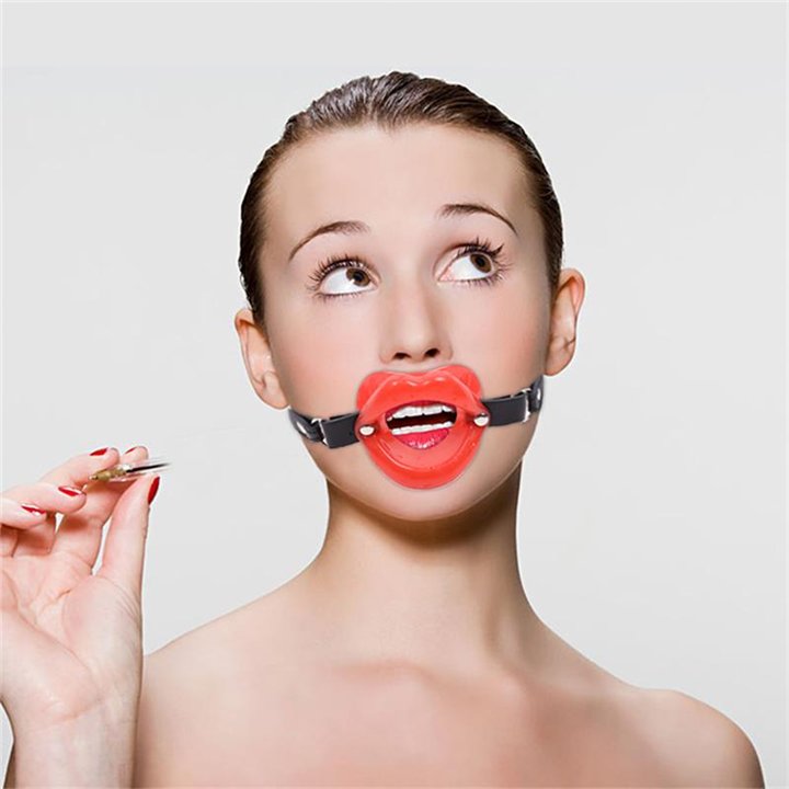 Lip Gag Mouth Shape Adjustable 39-58 cm - 8436615000890 - Teknashop Ltd