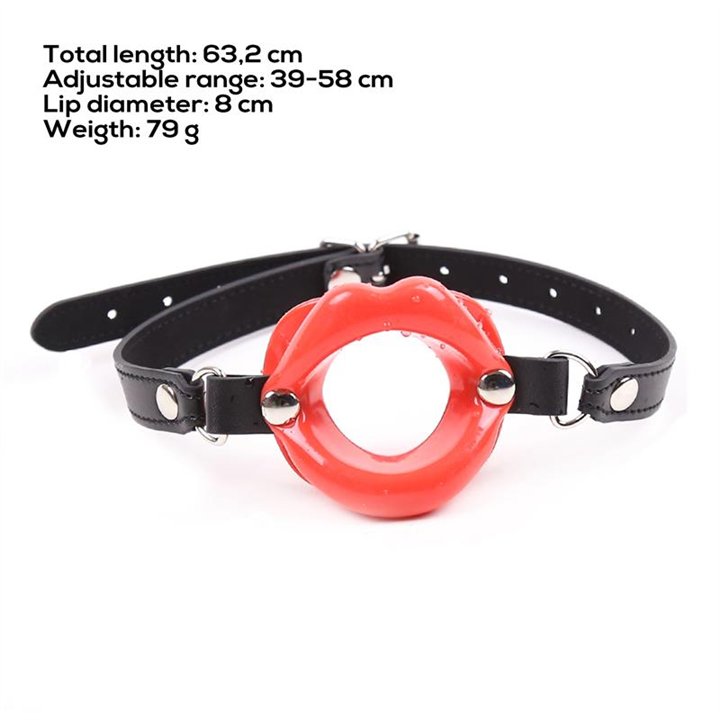 Lip Gag Mouth Shape Adjustable 39-58 cm - 8436615000890 - Teknashop Ltd
