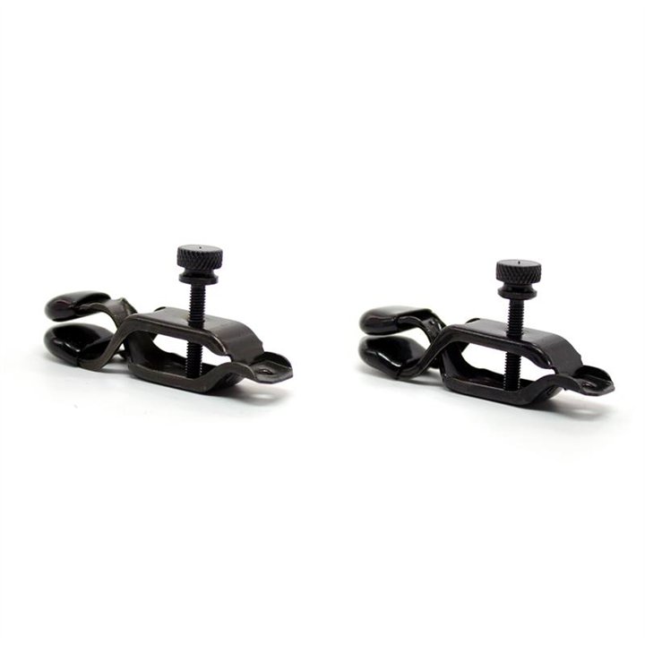 Nipple Clamps Adjustable Metal Black - 843658379342 - Teknashop Ltd