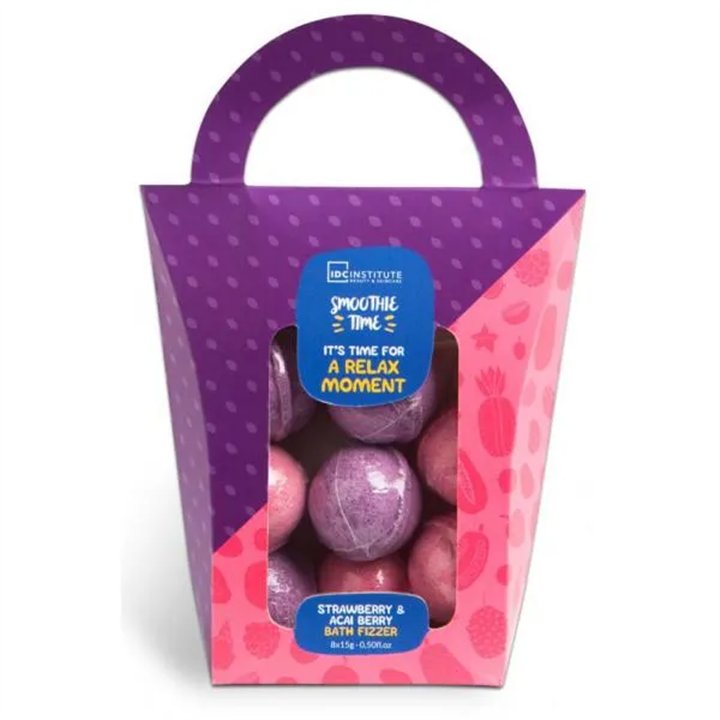 Idc Institute Bath Bombs Bath Fizzer Lote 8 Piezas - unisex - Teknashop Ltd