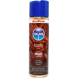 SKINS - TASTY WATER-BASED LUBRICANT DOUBLE CHOCOLATE 130 ML - D-244878 - Teknashop Ltd