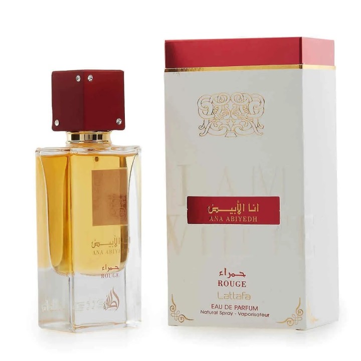 LATTAFA ANA ABIYEDH ROUGE EDP SPRAY 60ML - unisex - Teknashop Ltd