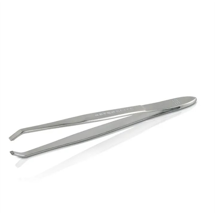 Beter Elite Satin Finish Crab Point Tweezers - unisex - Teknashop Ltd
