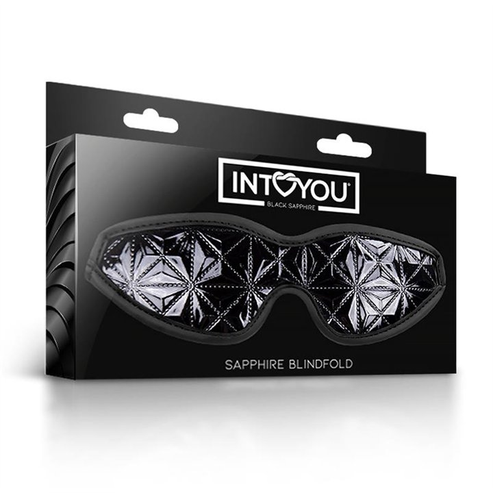 Blindfold Sapphire Vegan Leather - BD-646 - Teknashop Ltd