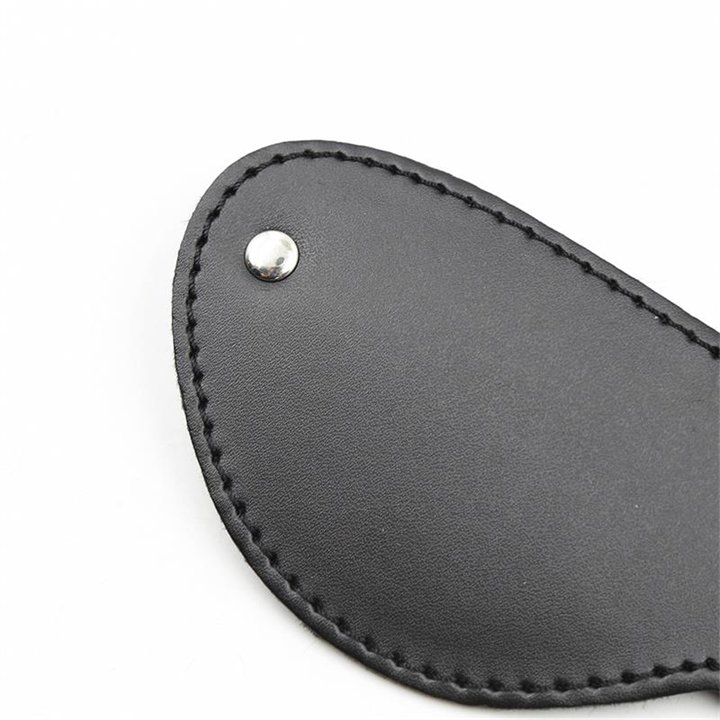 Fur Blindfold with 3 Rivets - 8436615000425 - Teknashop Ltd