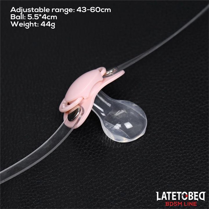 Pacifier Gag Ball Adjustable 43-60 cm - 8436615000999 - Teknashop Ltd