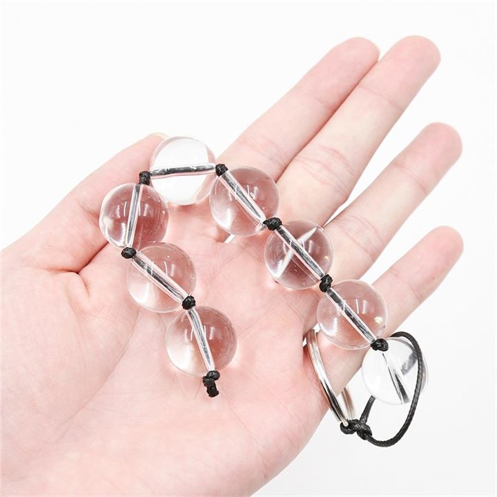 Glass Anal Beads 4 Sizes - 8436615000111 - Teknashop Ltd