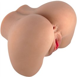 CRAZY BULL - MILA VIBRATOR BUTT WITH REALISTIC VAGINA AND ANUS CONTROL REMOTO - D-242449 - Teknashop Ltd