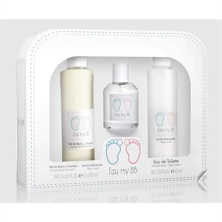 Eau My Bb Eau My BB Eau De Toilette Spray 60ml Set 3 Pieces - unisex - Teknashop Ltd