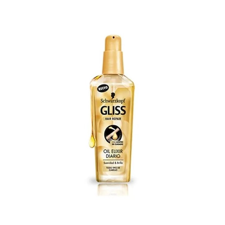 Schwarzkopf Gliss Hair  Repair Oil Elixir 75ml - unisex - Teknashop Ltd