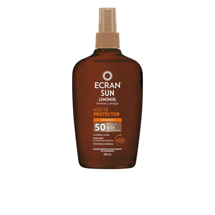 Ecran Sun Lemonoil Oil Spray Spf50 200ml - unisex - Teknashop Ltd
