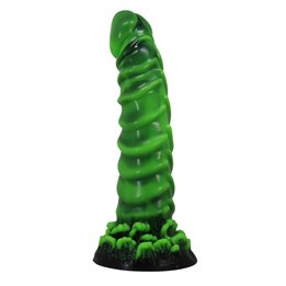 POWER MONSTERS - MANTICORE FANTASY SILICONE DILDO 23 CM Ø 5 CM - D-246097 - Teknashop Ltd