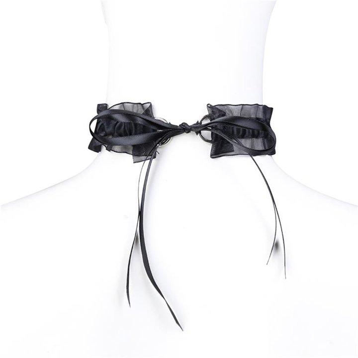 Collar with Bow, Bell and Lace - 8436615000463 - Teknashop Ltd