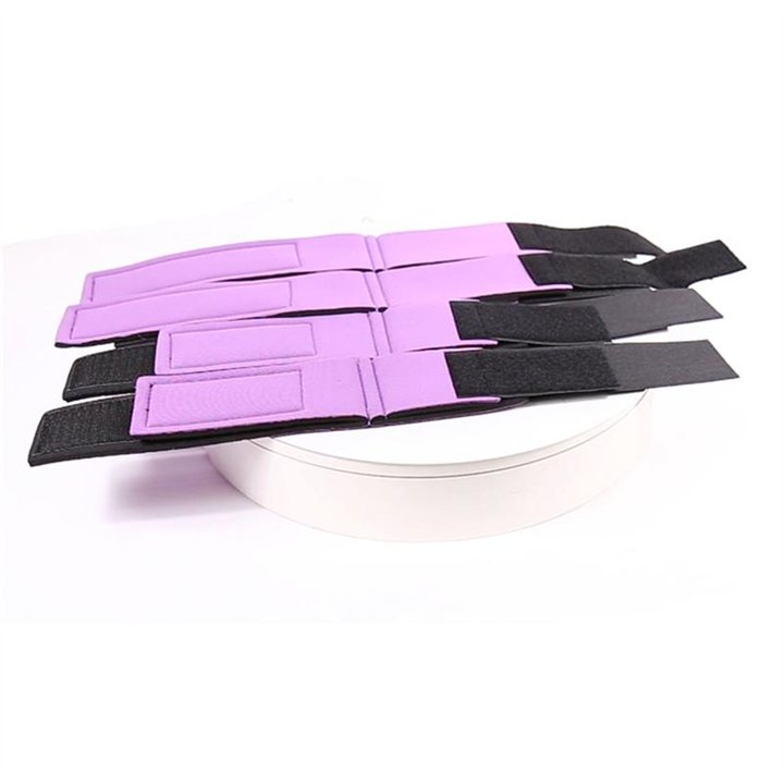 Set of restraints with handcuffs and Anklecuffs Adjustable - 8436615000692 - Teknashop Ltd