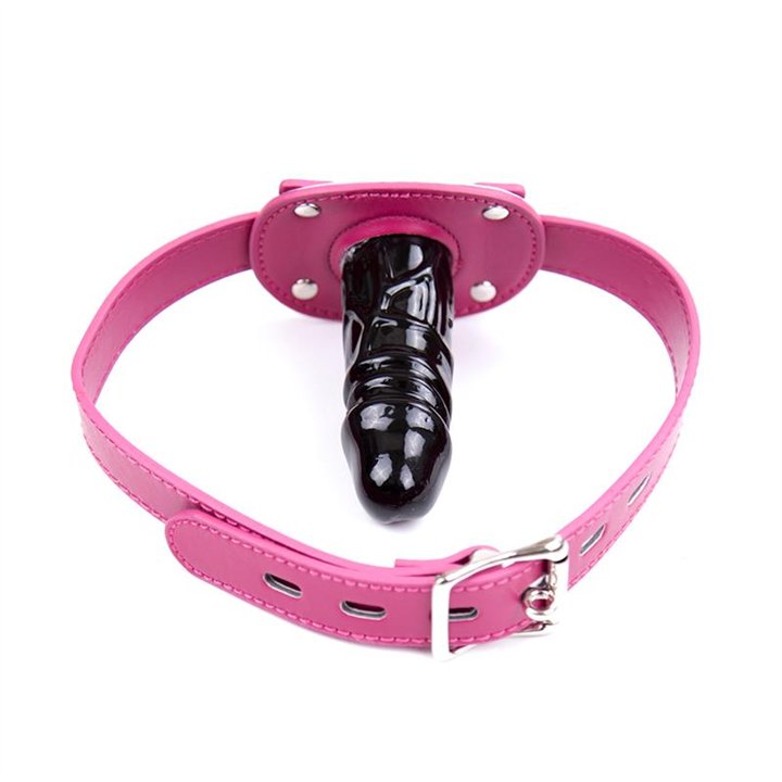 Dildo Gag Ball Adjustable 46-58 cm - Dildo: 10 cm - 8436615000975 - Teknashop Ltd