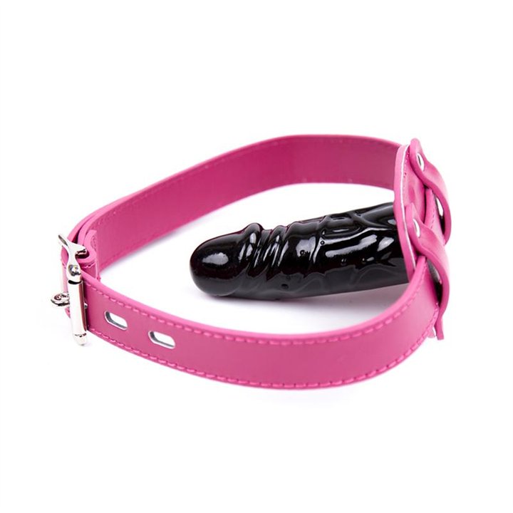 Dildo Gag Ball Adjustable 46-58 cm - Dildo: 10 cm - 8436615000975 - Teknashop Ltd
