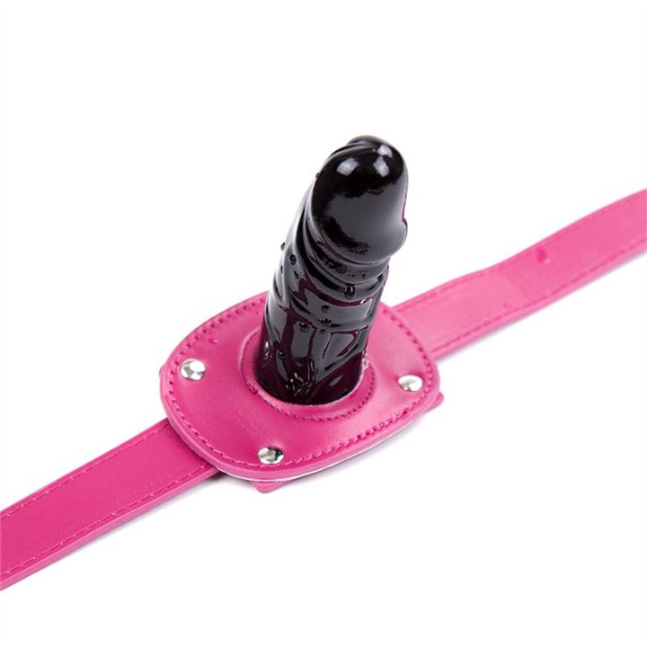 Dildo Gag Ball Adjustable 46-58 cm - Dildo: 10 cm - 8436615000975 - Teknashop Ltd