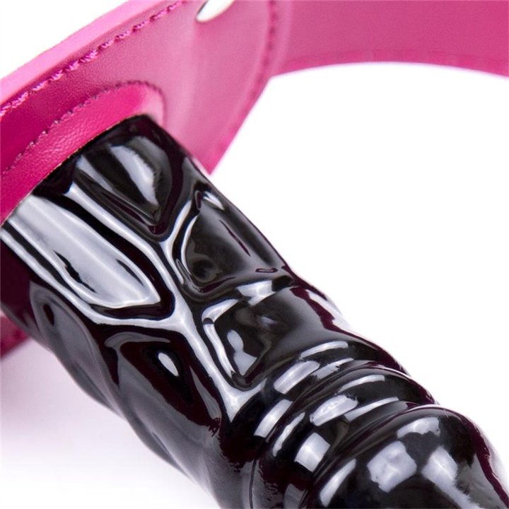 Dildo Gag Ball Adjustable 46-58 cm - Dildo: 10 cm - 8436615000975 - Teknashop Ltd