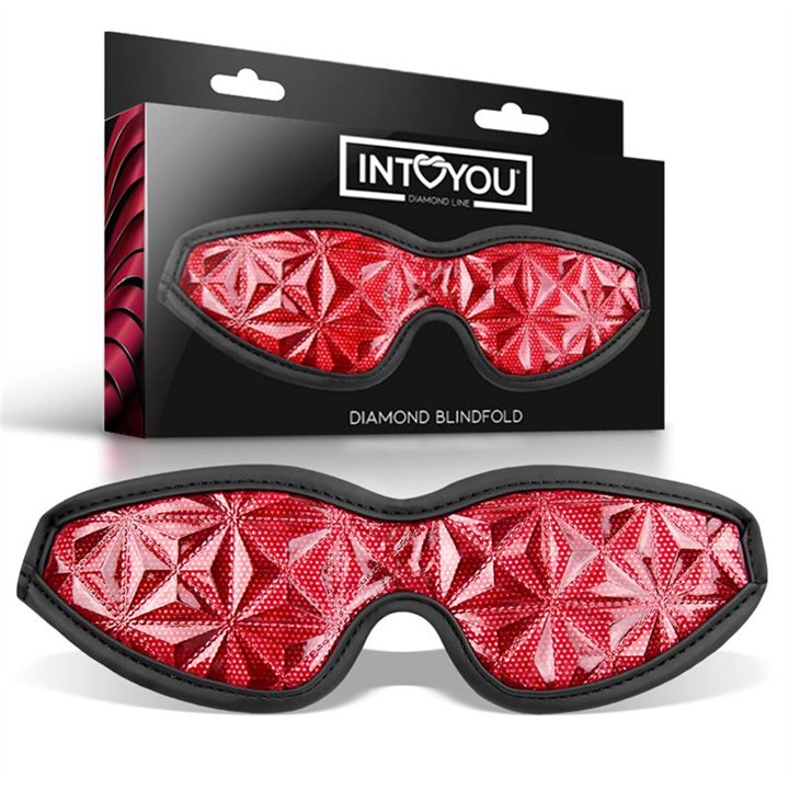 Blindfold Diamond Vegan Leather - DL-482 - Teknashop Ltd