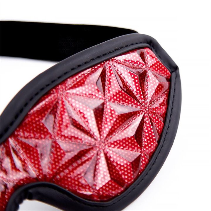 Blindfold Diamond Vegan Leather - DL-482 - Teknashop Ltd