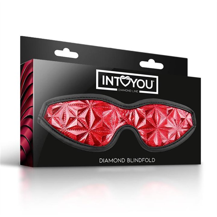 Blindfold Diamond Vegan Leather - DL-482 - Teknashop Ltd