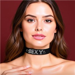 Collar Vegan Leather Sexy One Size - CR-916 - Teknashop Ltd