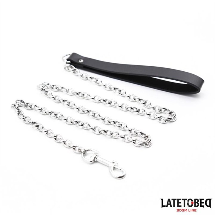 Black Chain Leash 100cm - 8436615006960 - Teknashop Ltd
