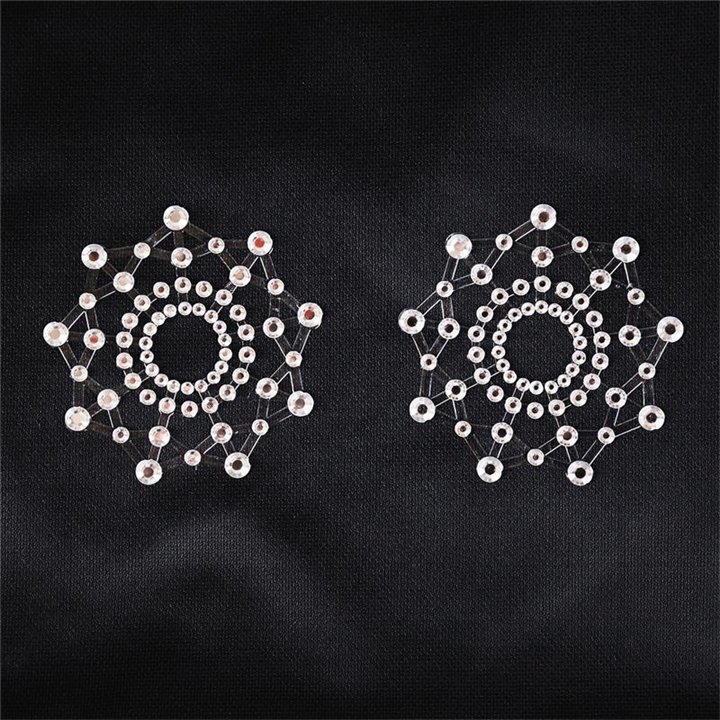 Snowflake Nipple Covers White - 843658379376 - Teknashop Ltd