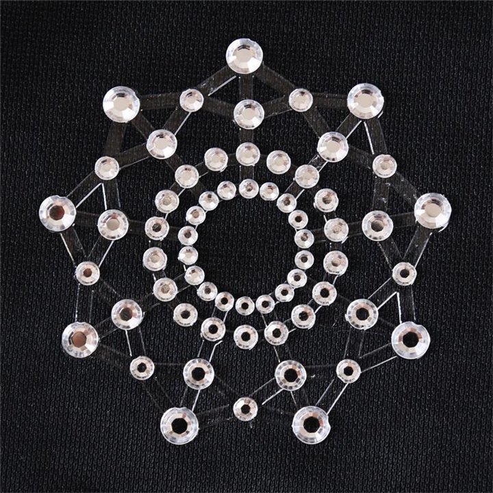 Snowflake Nipple Covers White - 843658379376 - Teknashop Ltd