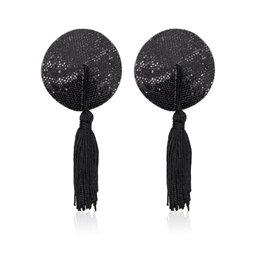 Nipple Covers Self-adhesive Black - 843658379435 - Teknashop Ltd