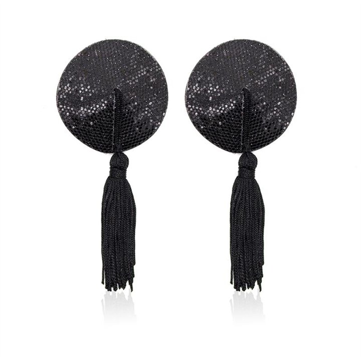 Nipple Covers Self-adhesive Black - 843658379435 - Teknashop Ltd