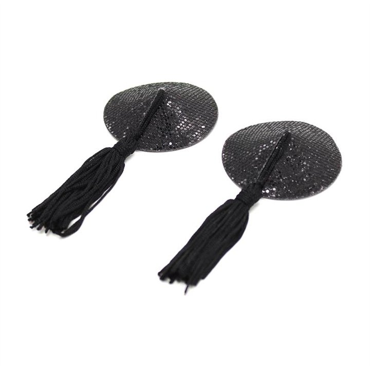 Nipple Covers Self-adhesive Black - 843658379435 - Teknashop Ltd