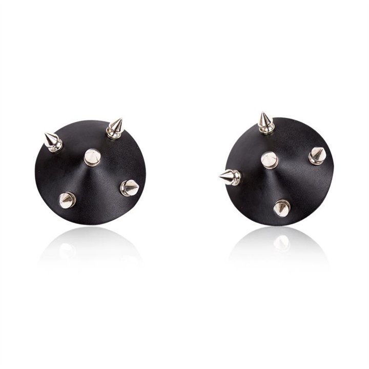 Nipple Covers with Spikes Black - 843658379496 - Teknashop Ltd
