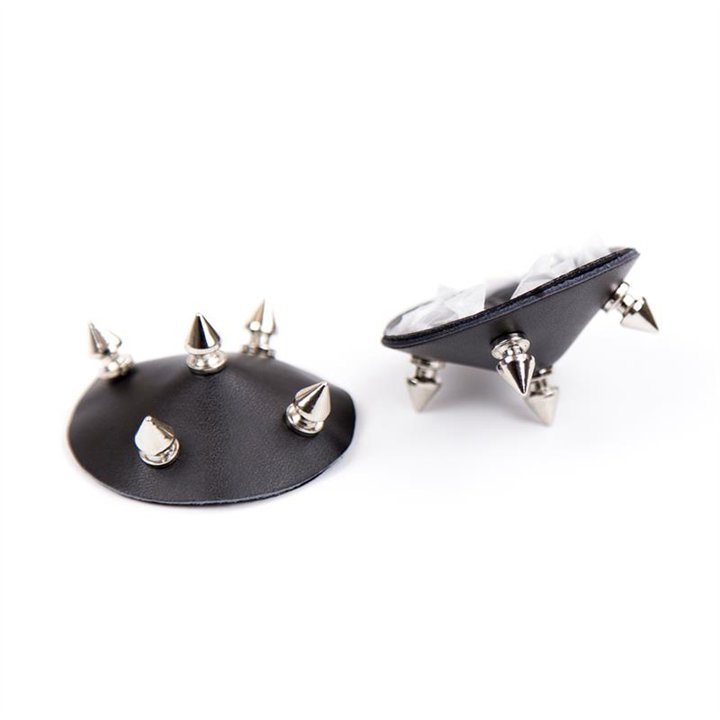 Nipple Covers with Spikes Black - 843658379496 - Teknashop Ltd