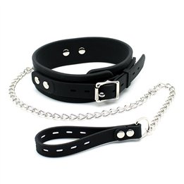 Collar with Leash Silicone - R9112 - Teknashop Ltd