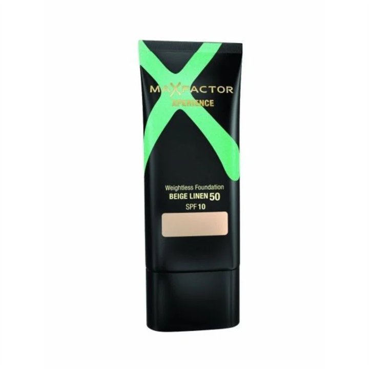 Max Factor, Xperience, Liquid Foundation, 50, Beige Linen, SPF 10, 30 ml - Teknashop Ltd