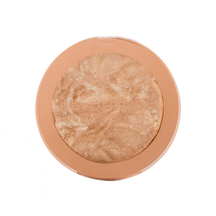 Makeup Revolution, Reloaded, Bronzer Compact Powder, Holiday Romance, 15 g - Teknashop Ltd