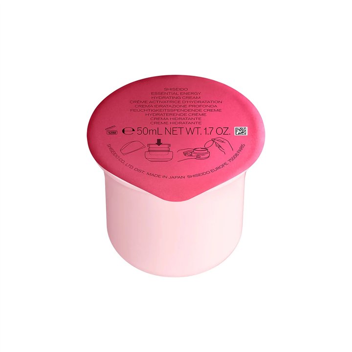 Shiseido, Essential Energy, Hydrating, Day, Cream, For Face, SPF 20, Refill, Refillable, 50 ml - Teknashop Ltd