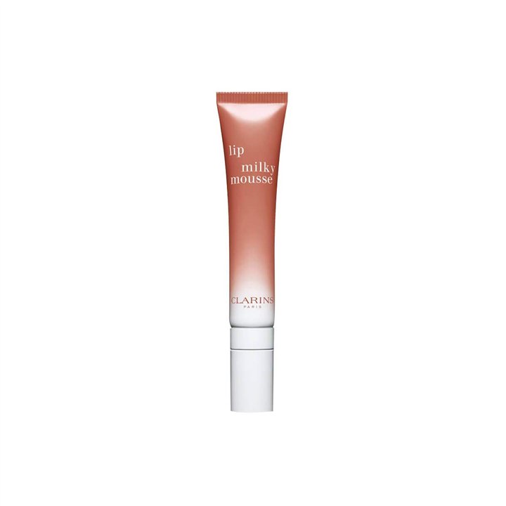 Clarins, Lip Milky Mousse, Satin Finish, Lip Balm, 06, Milky Nude, 10 ml - Teknashop Ltd