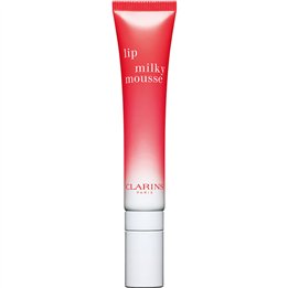 Clarins, Lip Milky Mousse, Satin Finish, Lip Balm, 01, Milky Strawberry, 10 ml - Teknashop Ltd