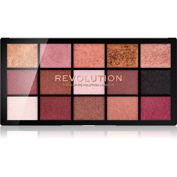 Makeup Revolution, Reloaded, Eyeshadow Palette, Affection, 15 Shades, 16.5 g - Teknashop Ltd