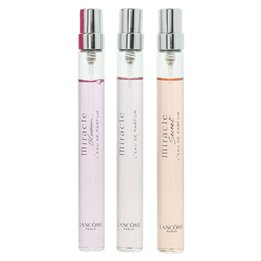 Miracle Set Lancome: Miracle Blossom, Eau De Parfum, For Women, 10 ml + Miracle, Eau De Parfum, For Women, 10 ml + Miracle Secre