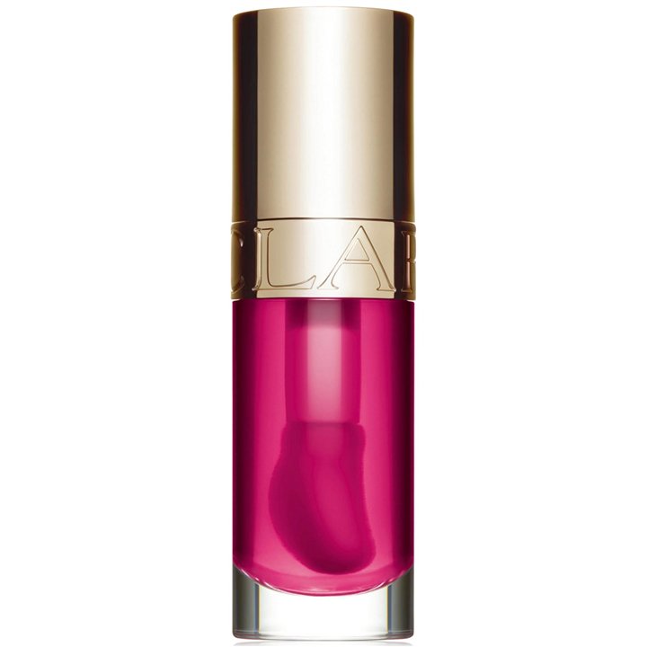 Clarins, Lip Comfort, Plumping, Lip Oil, 02, Raspberry, 7 ml - Teknashop Ltd