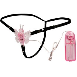 BAILE - HARNESS WITH MULTIVESPEED VIBRATING BUTTERFLY - D-211787 - Teknashop Ltd